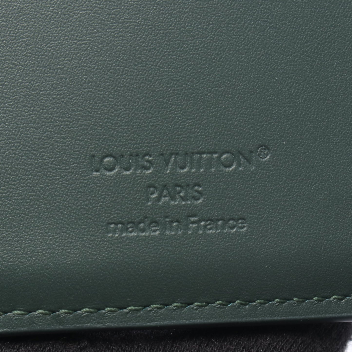 ヴィクターウォレット LVアエログラム フォレストグリーン 三つ折り財布 レザー ダークグリーン ルイヴィトン 財布・小物 LOUIS VUITTON