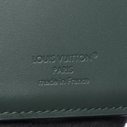 ヴィクターウォレット LVアエログラム フォレストグリーン 三つ折り財布 レザー ダークグリーン ルイヴィトン 財布・小物 LOUIS VUITTON