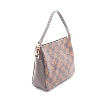 トゥルース メイクアップ ダミエエベヌ ハンドバッグ PVC レザー ブラウン ルイヴィトン バッグ LOUIS VUITTON