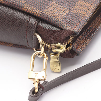 トゥルース メイクアップ ダミエエベヌ ハンドバッグ PVC レザー ブラウン ルイヴィトン バッグ LOUIS VUITTON