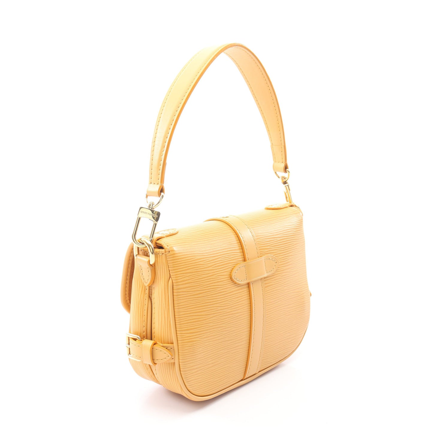 ソミュールBB エピ サフラン 2WAY ハンドバッグ レザー イエロー ルイヴィトン バッグ LOUIS VUITTON