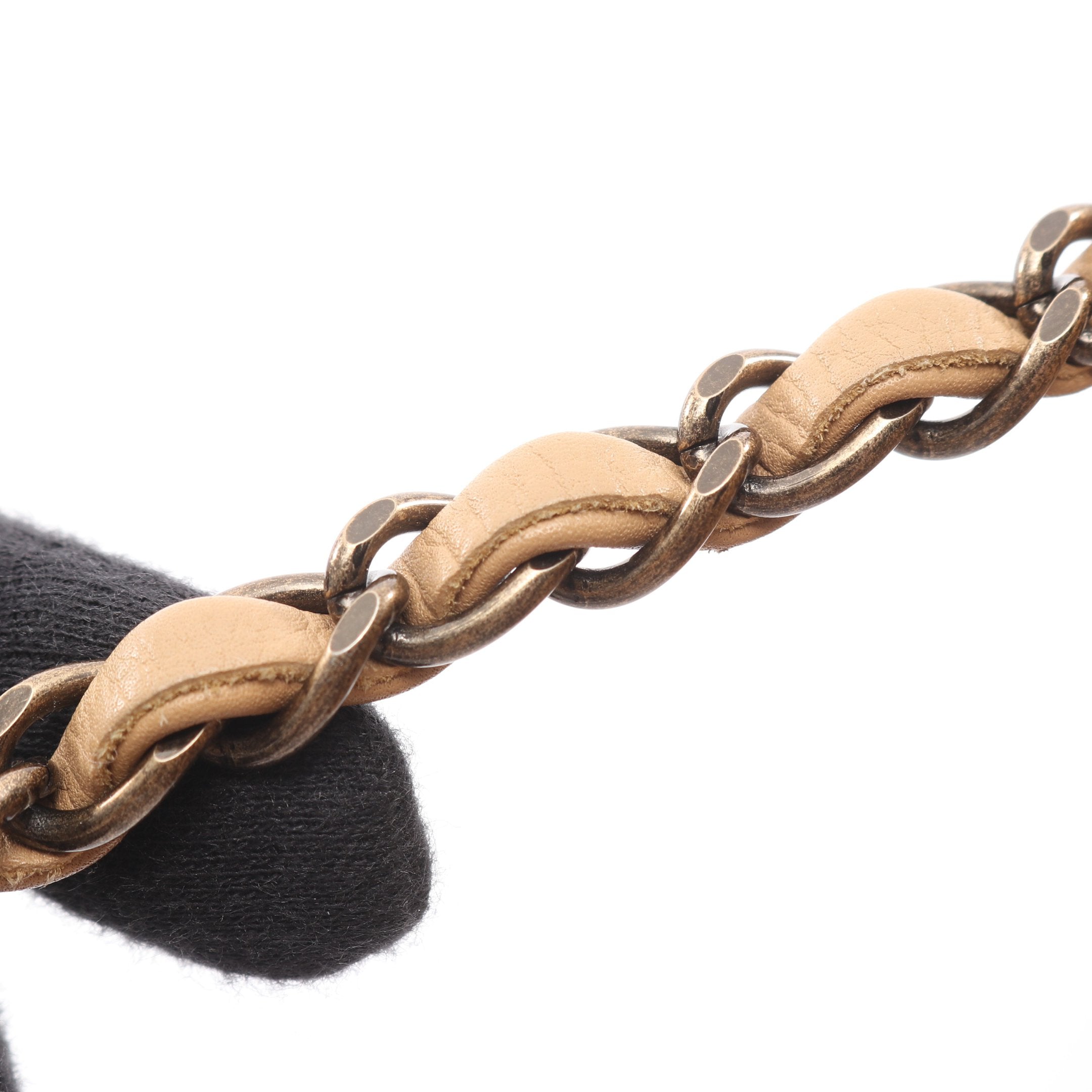 CHANEL シャネル ショルダーバッグ ワイルドステッチ アンティークゴールド金具 ワイルドステッチ アンティークゴールド金具 Wチェーンショルダー