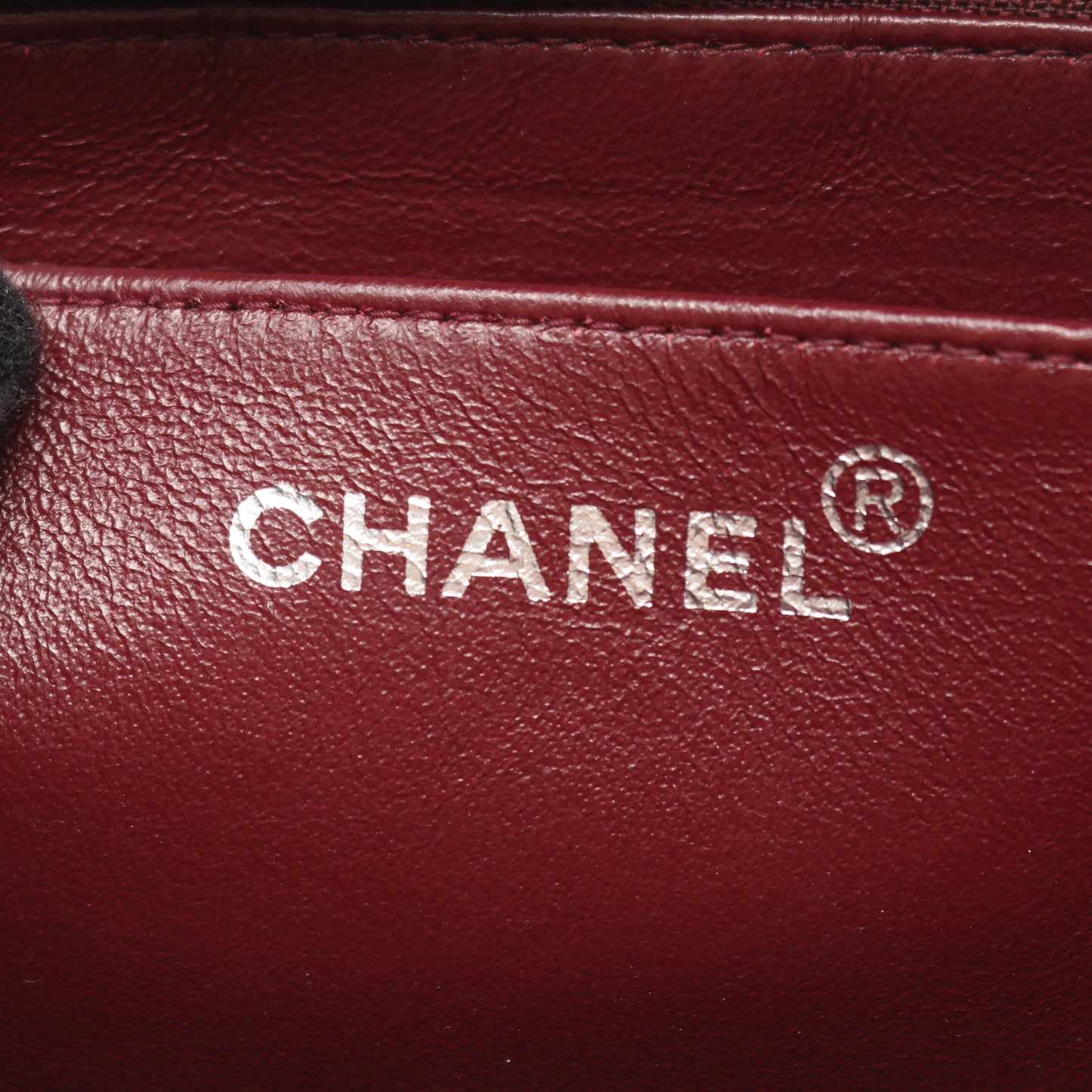 マトラッセ ショルダーバッグ ラムスキン ブラック シルバー金具 シャネル バッグ CHANEL