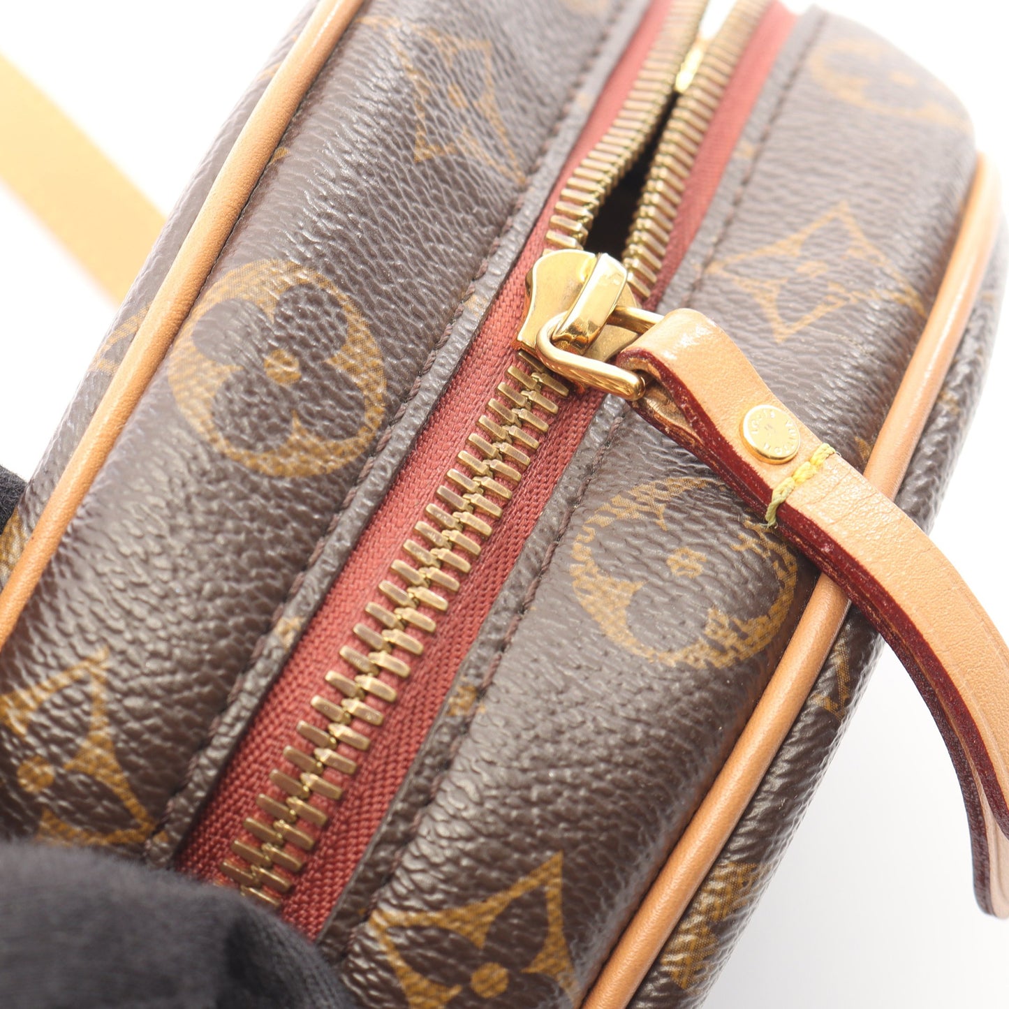ボワット シャポー スープルPM モノグラム ショルダーバッグ PVC レザー ブラウン ルイヴィトン バッグ LOUIS VUITTON