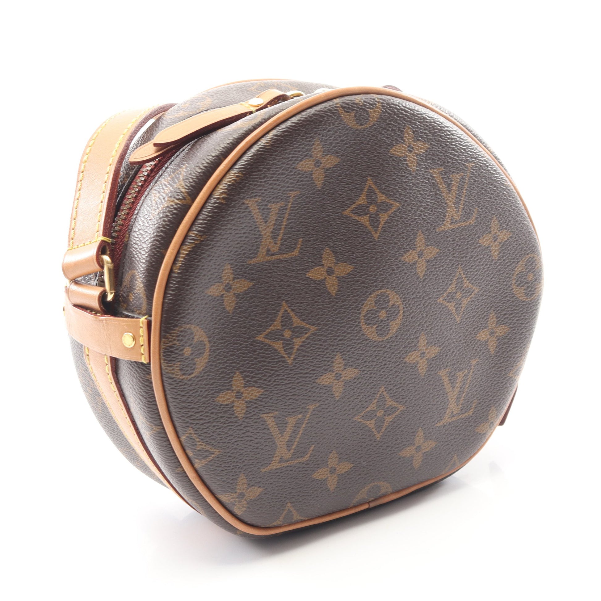ボワット シャポー スープルPM モノグラム ショルダーバッグ PVC レザー ブラウン ルイヴィトン バッグ LOUIS VUITTON