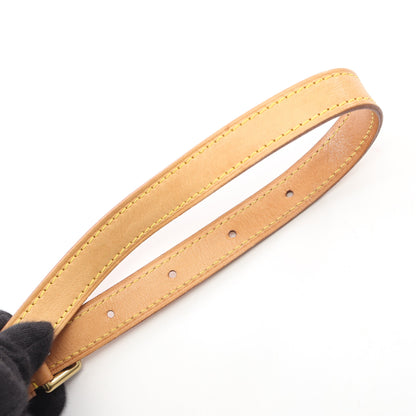 ミュゼットサルサ ショートストラップ モノグラム ショルダーバッグ PVC レザー ブラウン ルイヴィトン バッグ LOUIS VUITTON