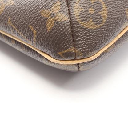 ミュゼットサルサ ショートストラップ モノグラム ショルダーバッグ PVC レザー ブラウン ルイヴィトン バッグ LOUIS VUITTON