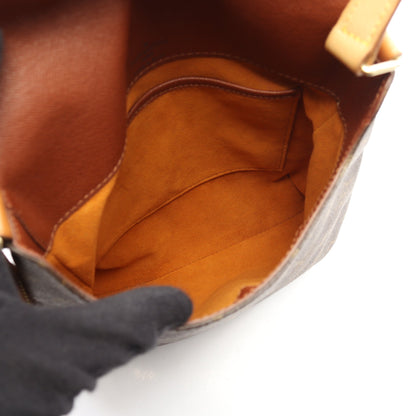ミュゼットサルサ ショートストラップ モノグラム ショルダーバッグ PVC レザー ブラウン ルイヴィトン バッグ LOUIS VUITTON