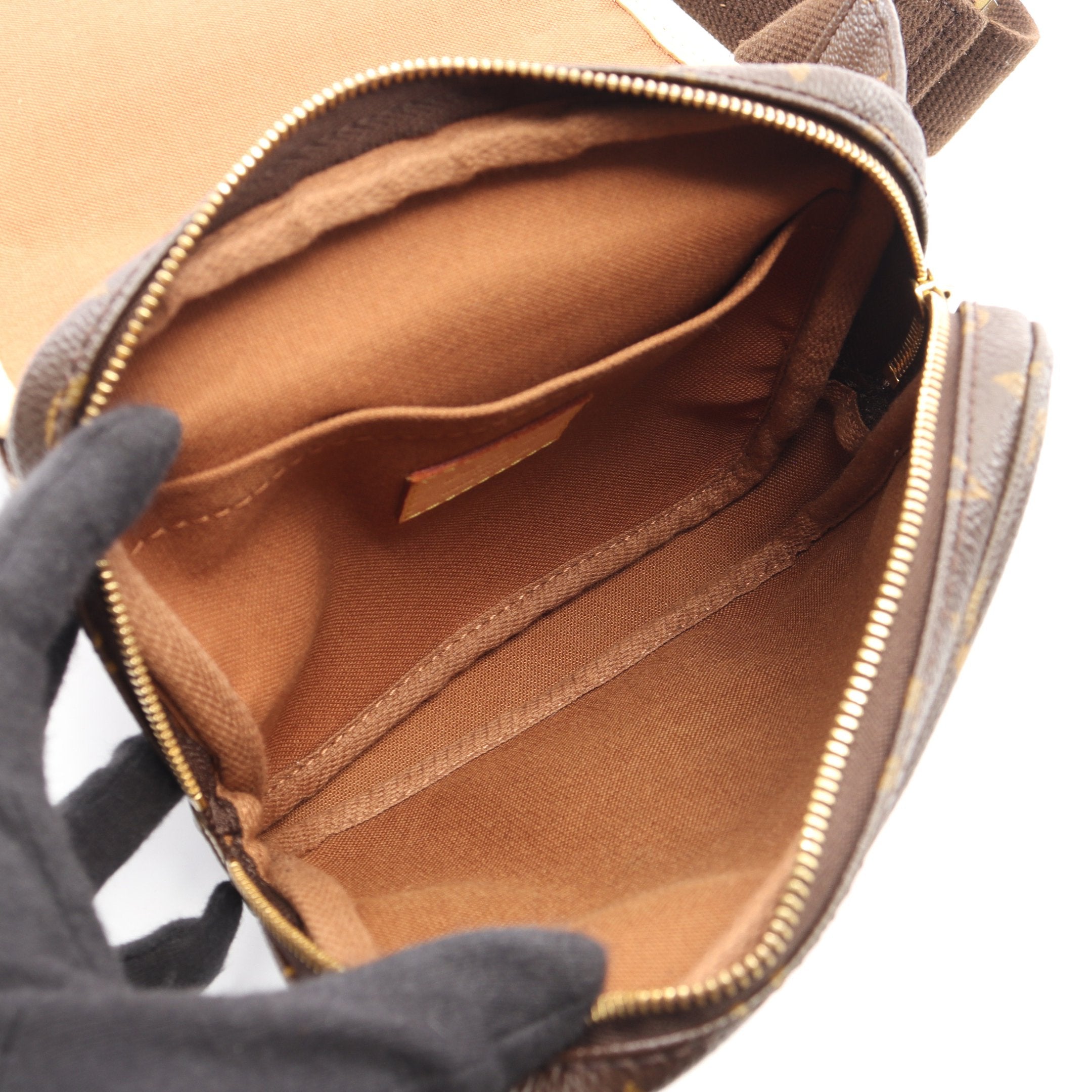 【美品】LOUIS VUITTON ボスフォール バムバッグ ウエストバッグ バムバッグ ボスフォール モノグラム ボディバッグ ウエストバッグ PVC