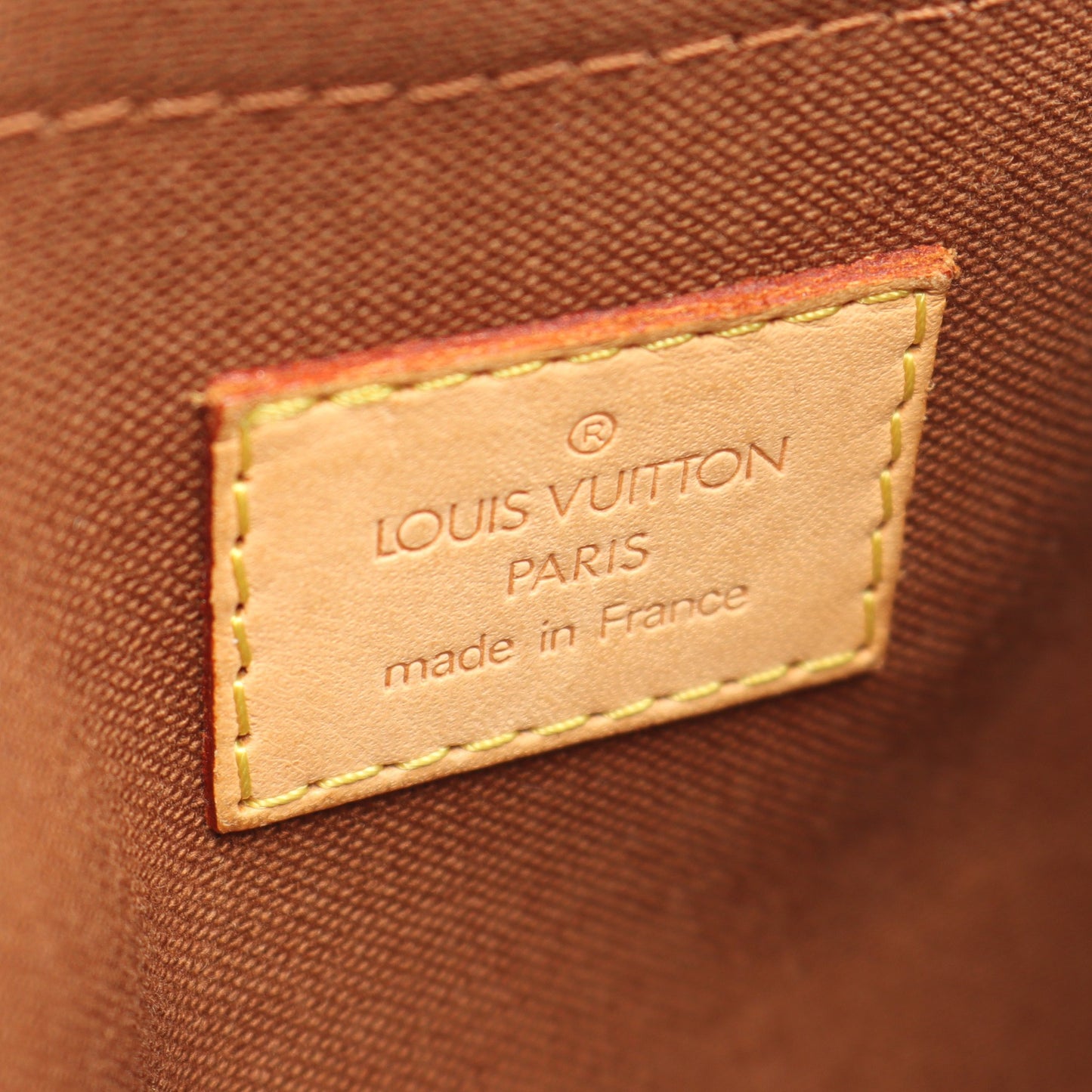バムバッグ ボスフォール モノグラム ボディバッグ ウエストバッグ PVC レザー ブラウン ルイヴィトン バッグ LOUIS VUITTON