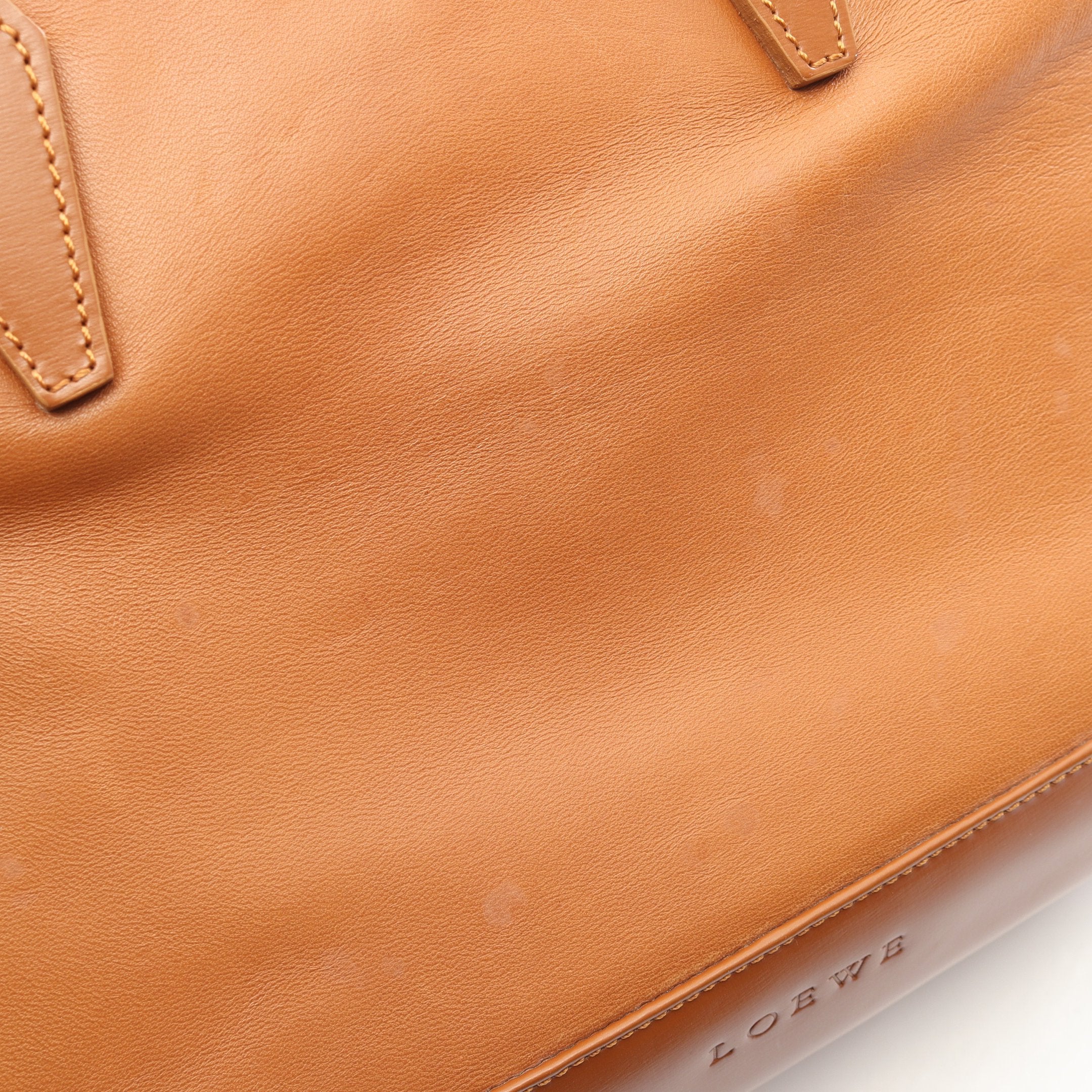 ■LOEWE（ロエベ）良品/レザー/ ハンドバッグ ライトブラウン ハンドバッグ ハンドバッグ レザー ライトブラウン ロエベ – RECLO