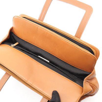 ハンドバッグ ハンドバッグ レザー ライトブラウン ロエベ バッグ LOEWE