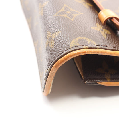ポシェットフロランティーヌ モノグラム ボディバッグ ウエストバッグ PVC レザー ブラウン ルイヴィトン バッグ LOUIS VUITTON