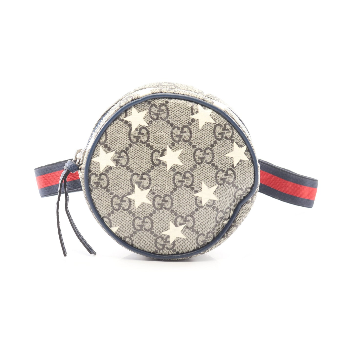 チルドレンズ GGスプリーム スター キッズ ウエストバッグ ボディバッグ PVC レザー ベージュ ネイビー グッチ バッグ GUCCI