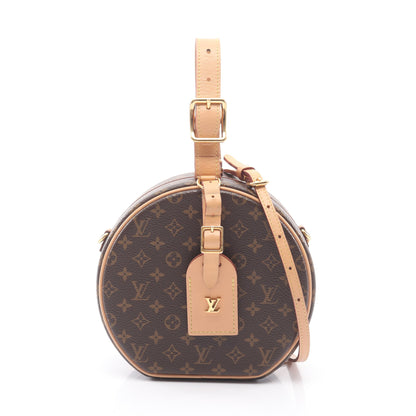 プティット ボワット シャポー モノグラム 2WAY ハンドバッグ PVC レザー ブラウン ルイヴィトン バッグ LOUIS VUITTON