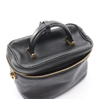 ヴァニティPM モノグラムインク 2WAY ハンドバッグ バニティバッグ レザー ブラック ルイヴィトン バッグ LOUIS VUITTON