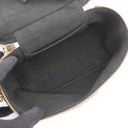 ヴァニティPM モノグラムインク 2WAY ハンドバッグ バニティバッグ レザー ブラック ルイヴィトン バッグ LOUIS VUITTON