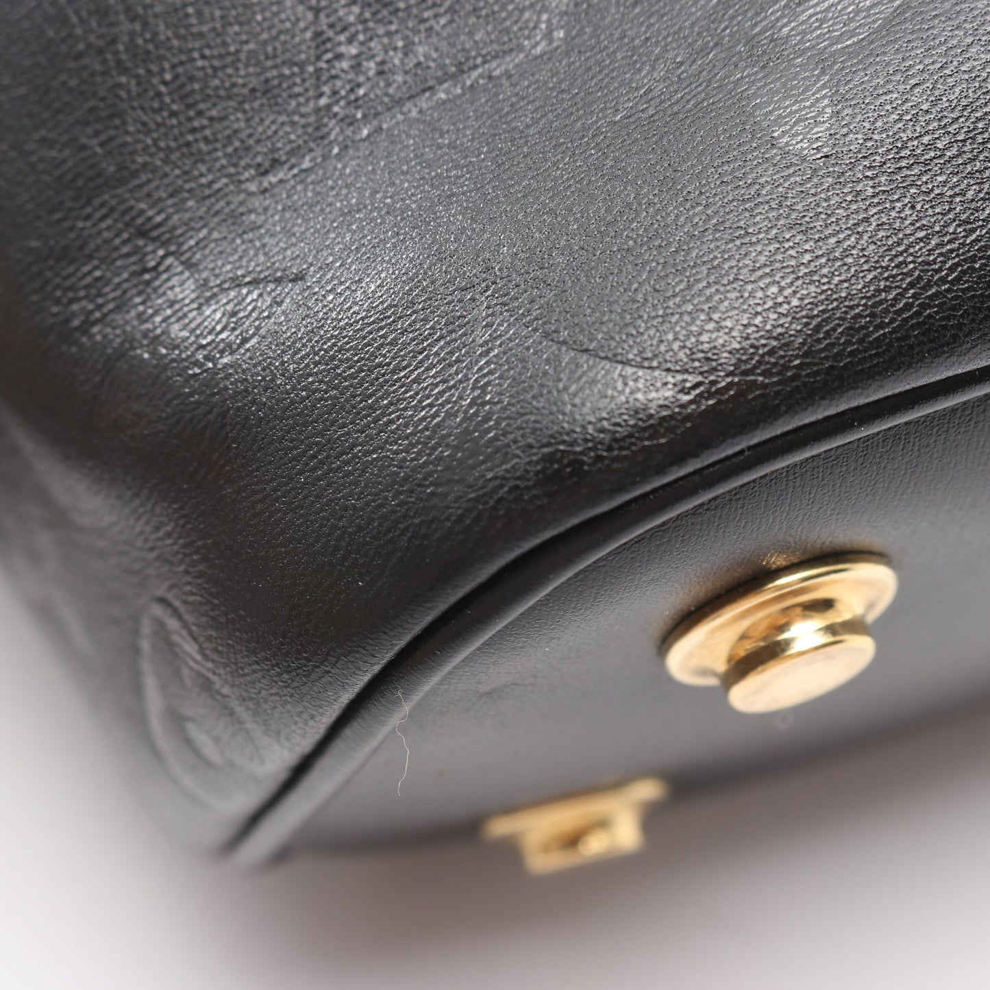 ヴァニティPM モノグラムインク 2WAY ハンドバッグ バニティバッグ レザー ブラック ルイヴィトン バッグ LOUIS VUITTON