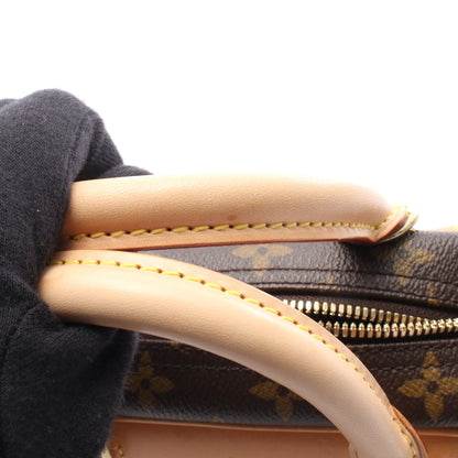 トゥルーヴィル モノグラム ハンドバッグ PVC レザー ブラウン ルイヴィトン バッグ LOUIS VUITTON