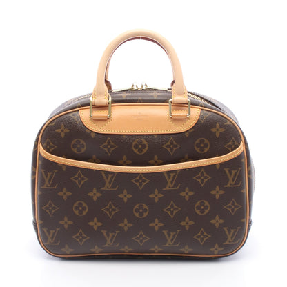 トゥルーヴィル モノグラム ハンドバッグ PVC レザー ブラウン ルイヴィトン バッグ LOUIS VUITTON