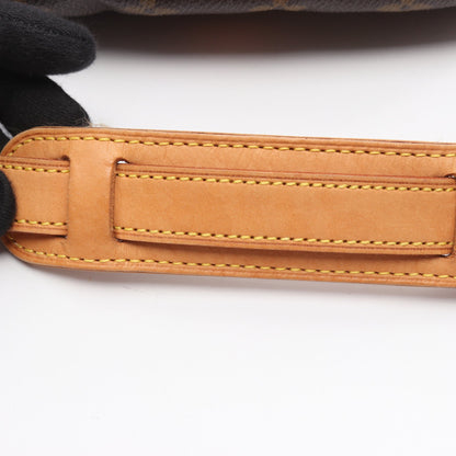 ソミュール30 モノグラム ショルダーバッグ PVC レザー ブラウン ルイヴィトン バッグ LOUIS VUITTON