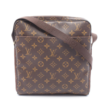トロター ボブール モノグラム ショルダーバッグ PVC レザー ブラウン ルイヴィトン バッグ LOUIS VUITTON