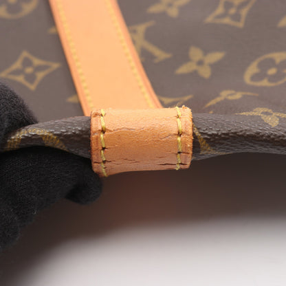 キーポル55 モノグラム ボストンバッグ PVC レザー ブラウン ルイヴィトン バッグ LOUIS VUITTON