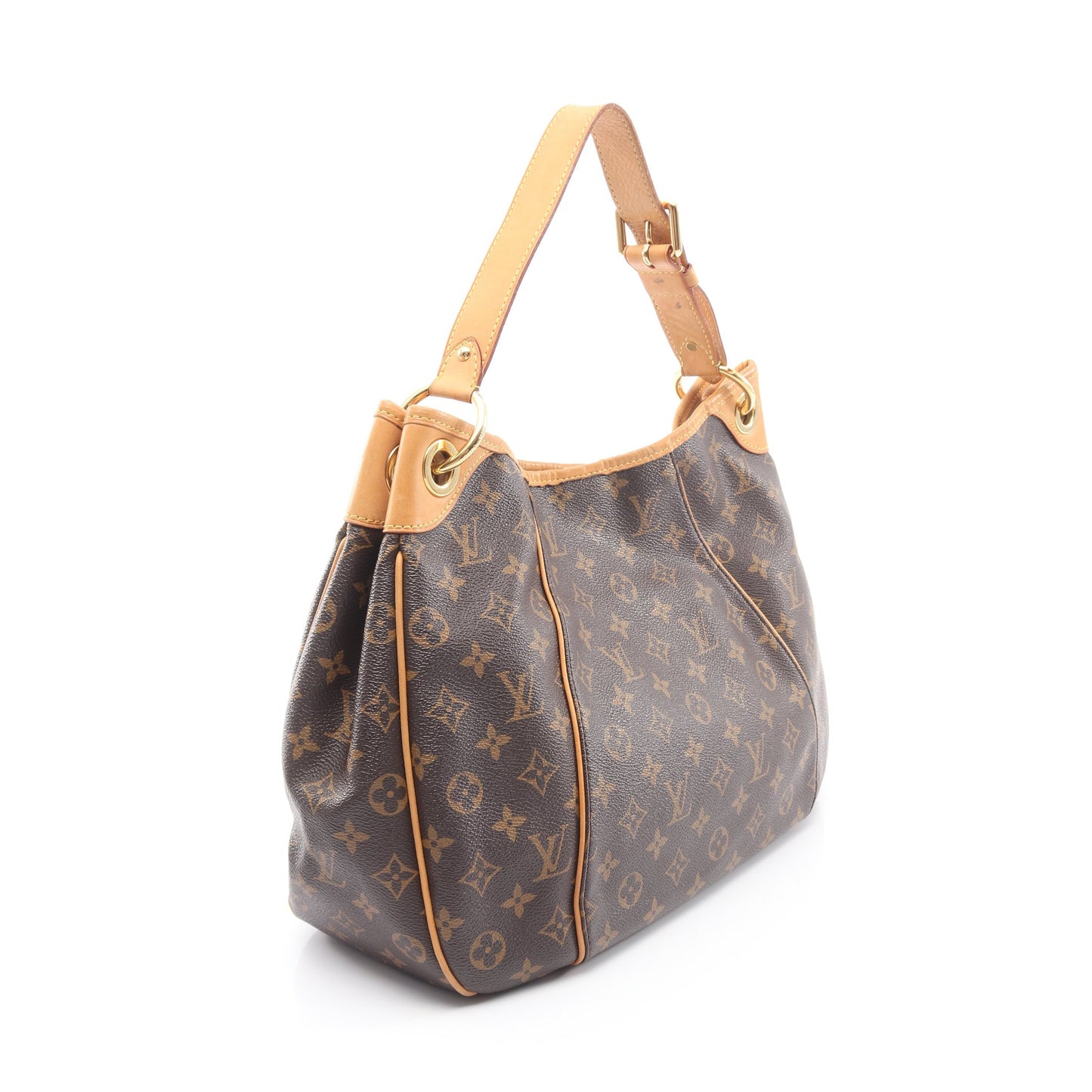 ガリエラPM モノグラム ワンショルダーバッグ PVC レザー ブラウン ルイヴィトン バッグ LOUIS VUITTON