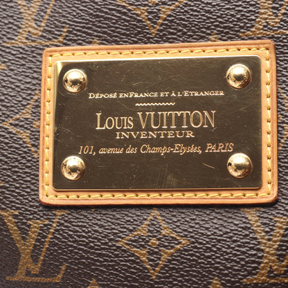 ガリエラPM モノグラム ワンショルダーバッグ PVC レザー ブラウン ルイヴィトン バッグ LOUIS VUITTON