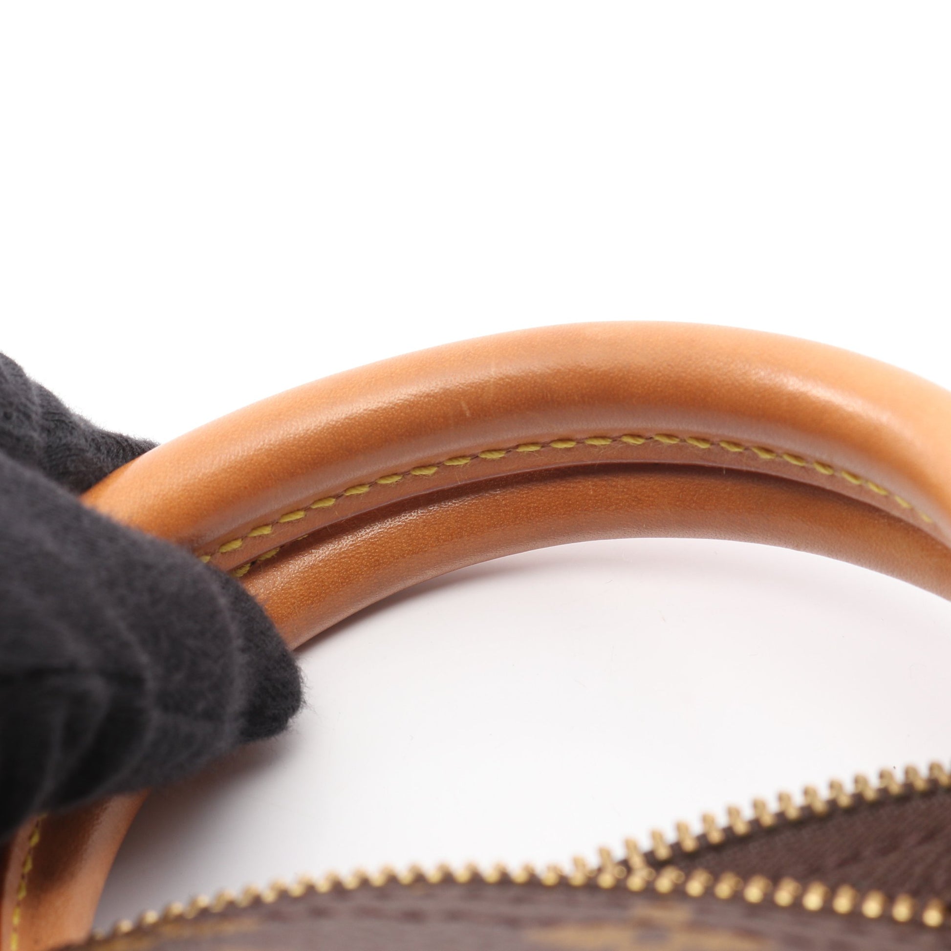 スピーディ40 モノグラム ハンドバッグ PVC レザー ブラウン ルイヴィトン バッグ LOUIS VUITTON