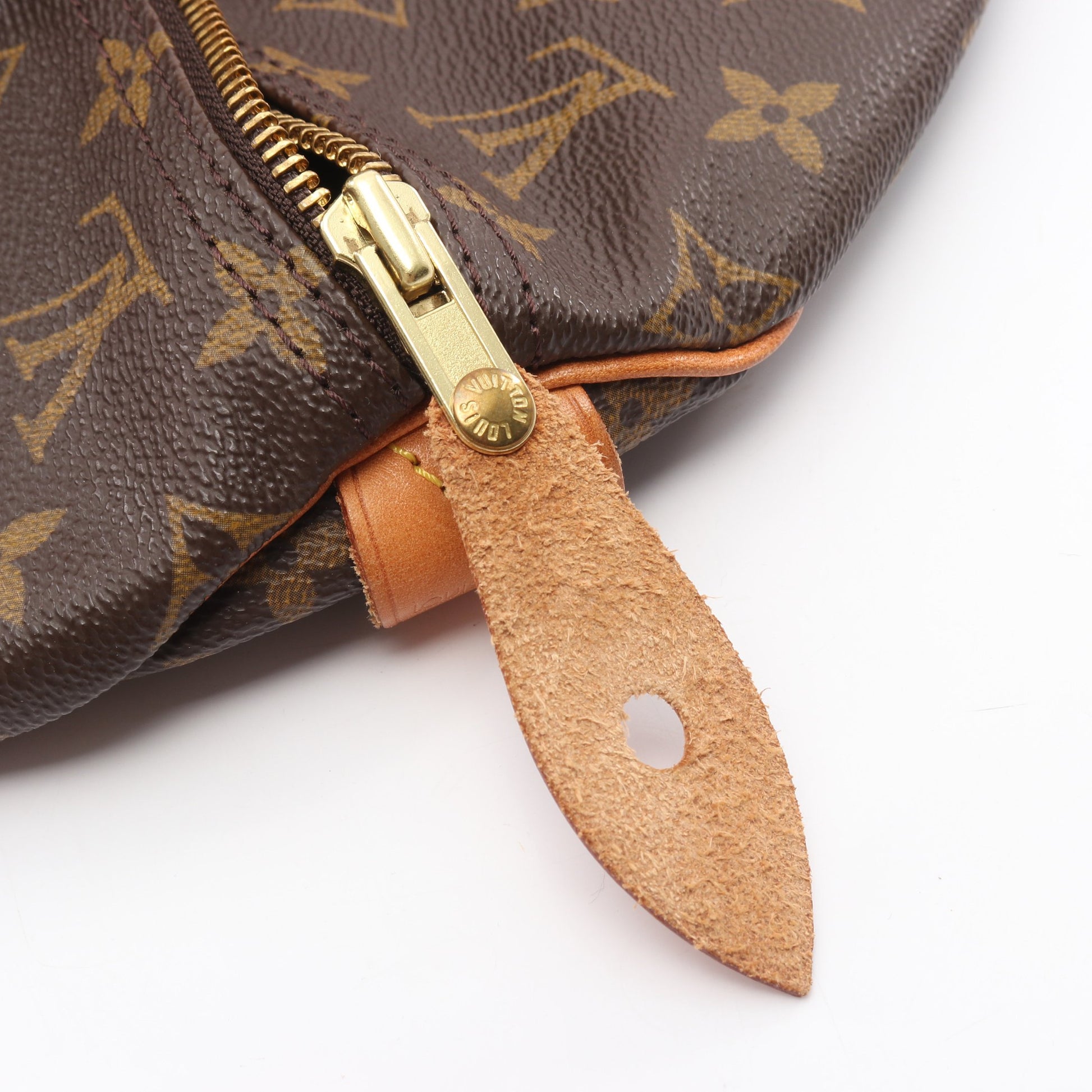 スピーディ40 モノグラム ハンドバッグ PVC レザー ブラウン ルイヴィトン バッグ LOUIS VUITTON