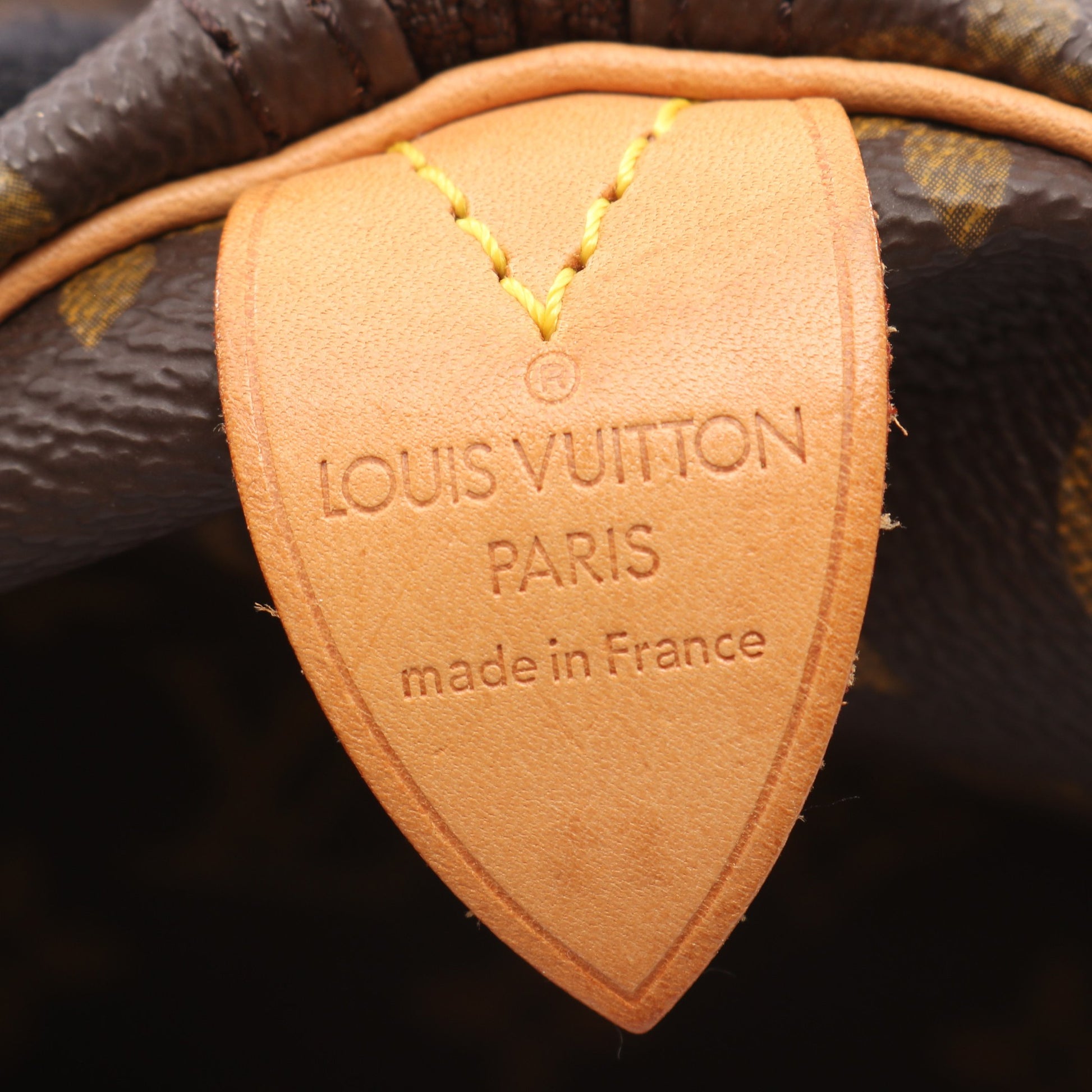 キーポル50 モノグラム ボストンバッグ PVC レザー ブラウン ルイヴィトン バッグ LOUIS VUITTON
