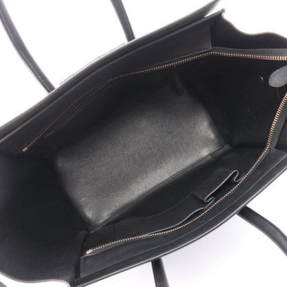 ラゲージ ミニショッパー ハンドバッグ レザー ブラック グレーブラウン ブルー セリーヌ バッグ CELINE