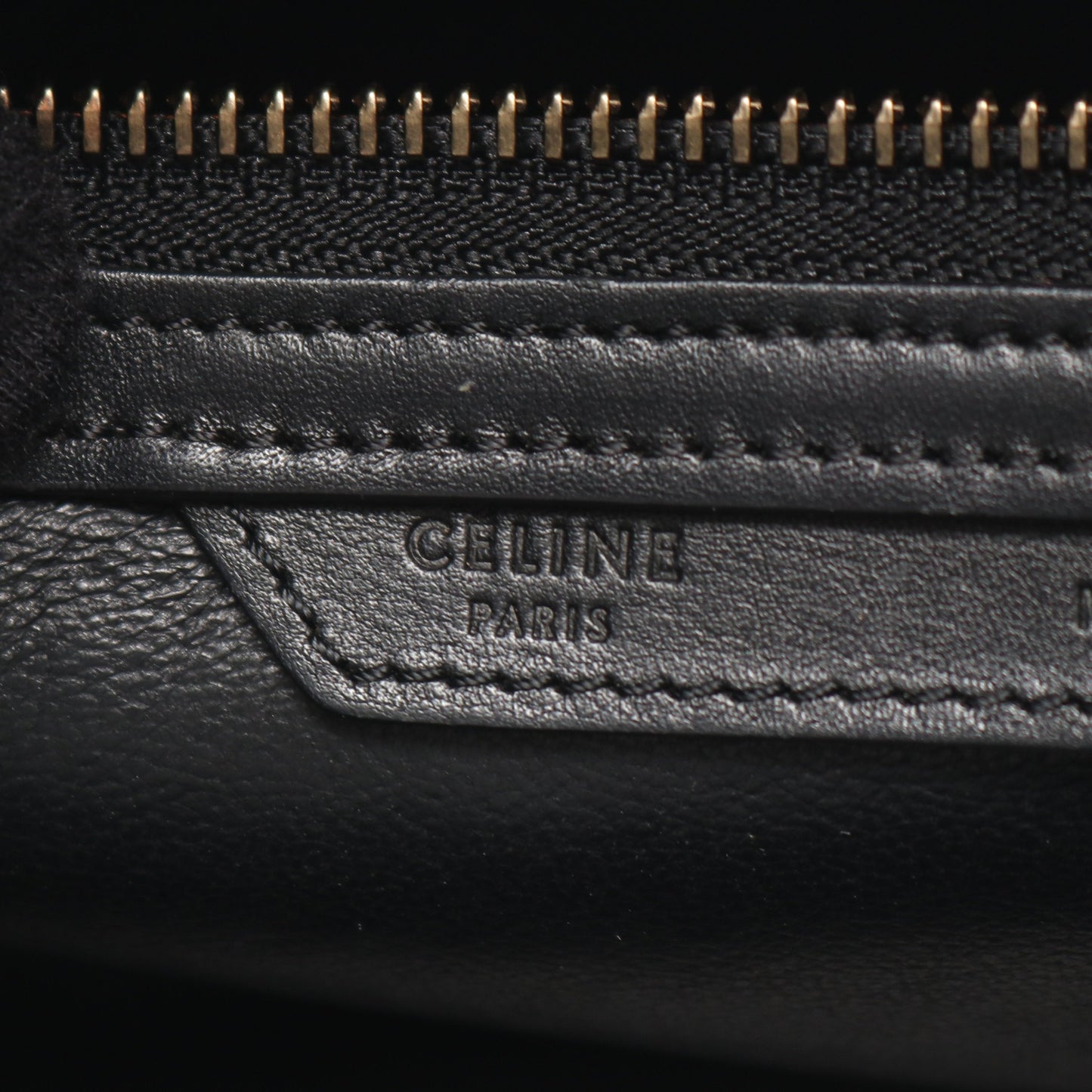 ラゲージ ミニショッパー ハンドバッグ レザー ブラック グレーブラウン ブルー セリーヌ バッグ CELINE