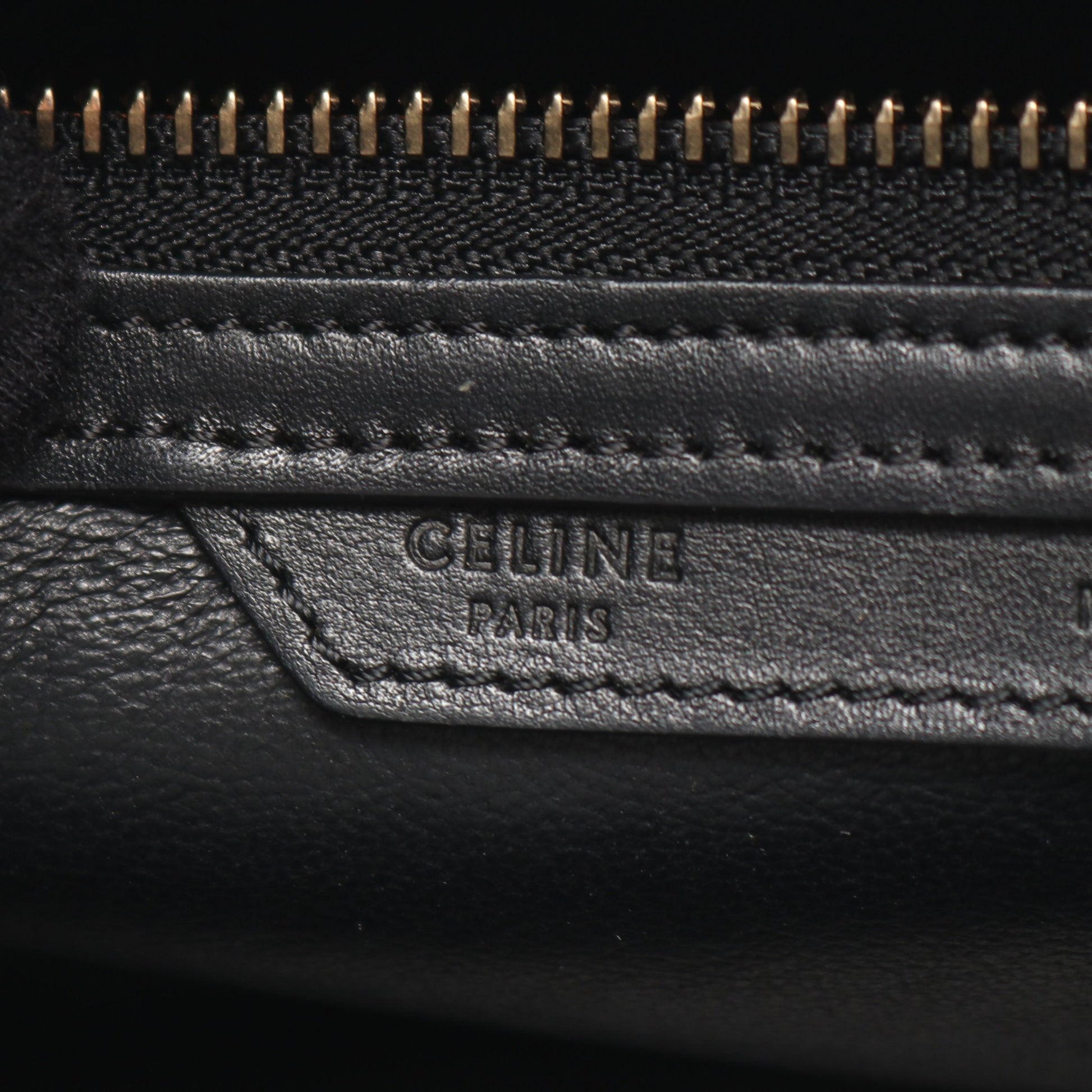 ラゲージ ミニショッパー ハンドバッグ レザー ブラック グレーブラウン ブルー セリーヌ バッグ CELINE