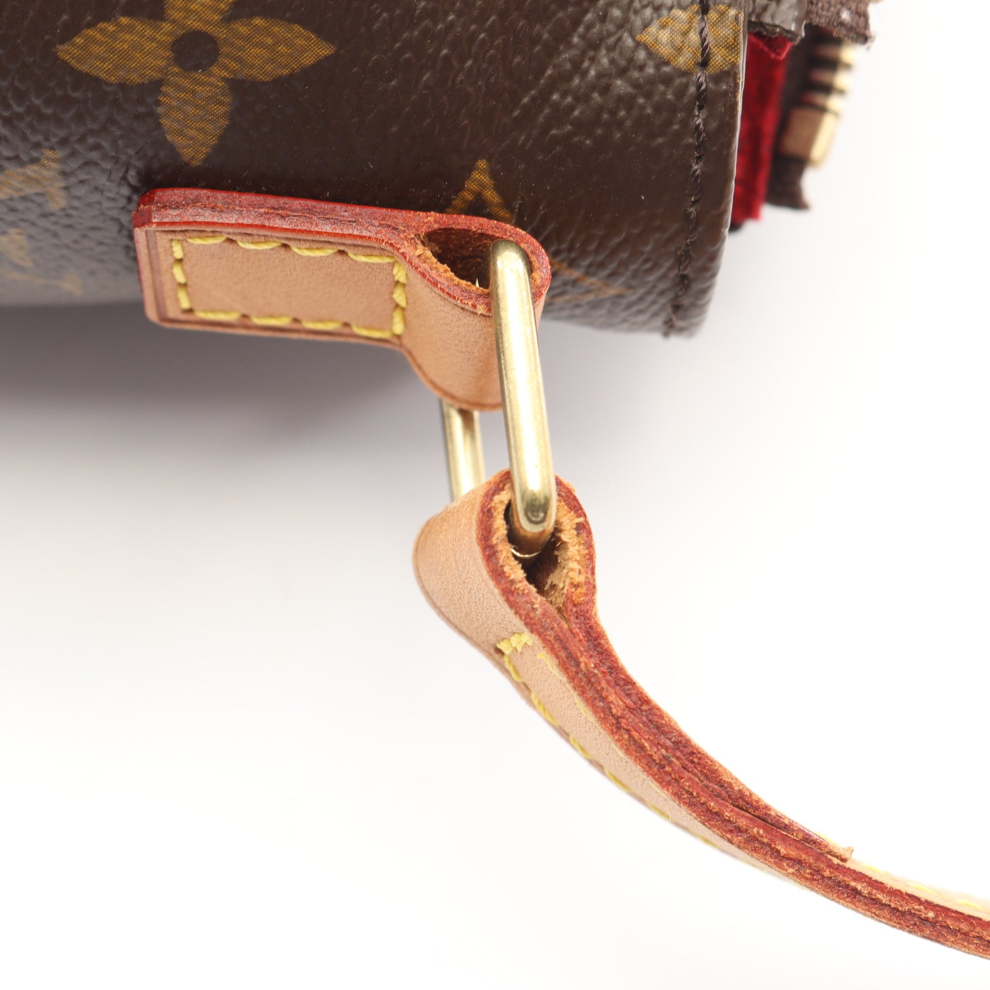ヴィバシテPM モノグラム ショルダーバッグ PVC レザー ブラウン ルイヴィトン バッグ LOUIS VUITTON