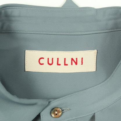 アシンメトリー シャツ ライトグリーン クルニ トップス CULLNI