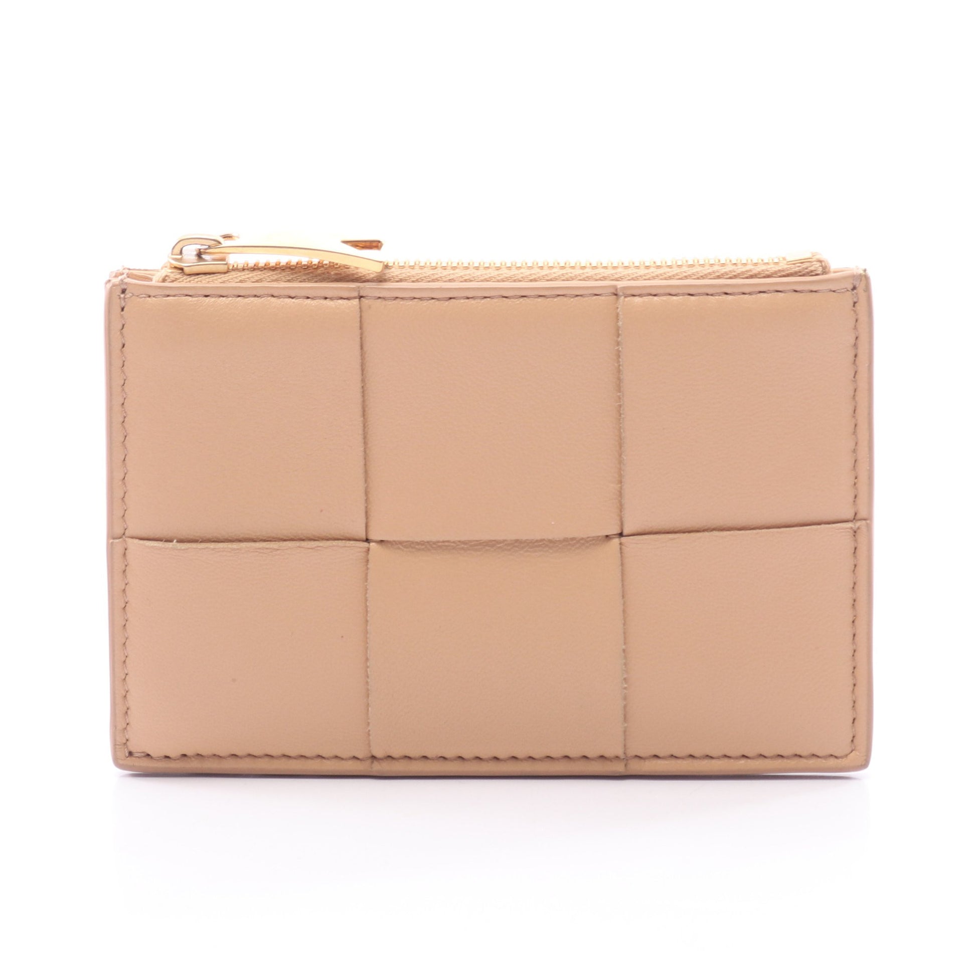 カセット カードケース コインケース レザー ベージュ ボッテガヴェネタ 財布・小物 BOTTEGA VENETA