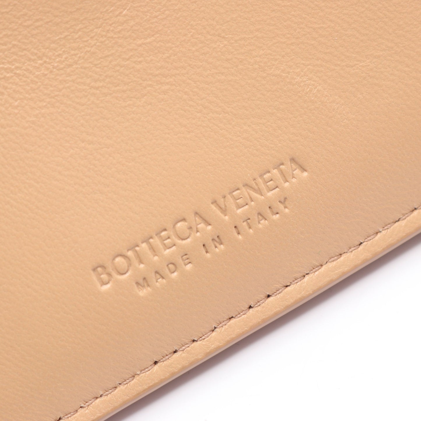 カセット カードケース コインケース レザー ベージュ ボッテガヴェネタ 財布・小物 BOTTEGA VENETA