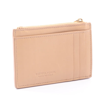 カセット カードケース コインケース レザー ベージュ ボッテガヴェネタ 財布・小物 BOTTEGA VENETA