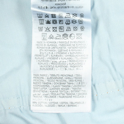 SKATER JEAN ダメージ加工 デニムパンツ コットン ブルー ディースクエアード ボトムス DSQUARED2