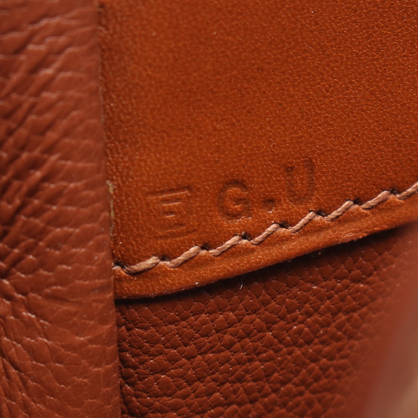 ダルヴィMM ゴールド ハンドバッグ ボックスカーフ ブラウン ゴールド金具 □E刻印 エルメス バッグ HERMES