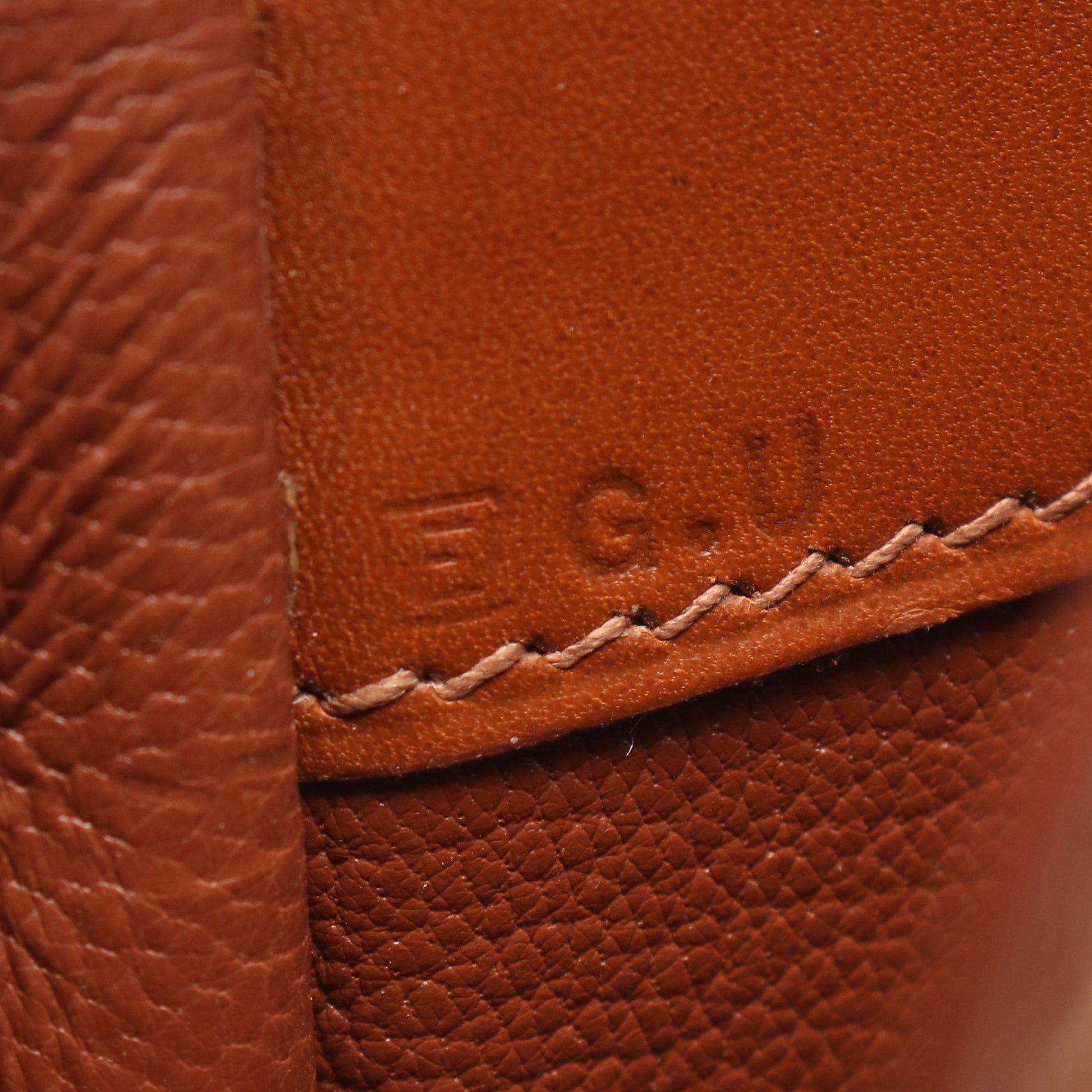 ダルヴィMM ゴールド ハンドバッグ ボックスカーフ ブラウン ゴールド金具 □E刻印 エルメス バッグ HERMES