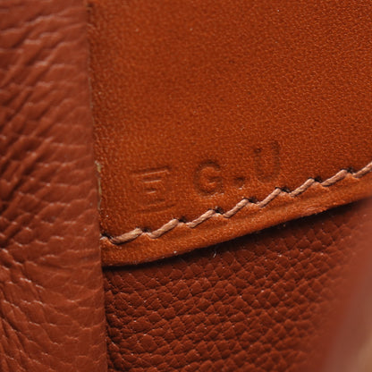 ダルヴィMM ゴールド ハンドバッグ ボックスカーフ ブラウン ゴールド金具 □E刻印 エルメス バッグ HERMES