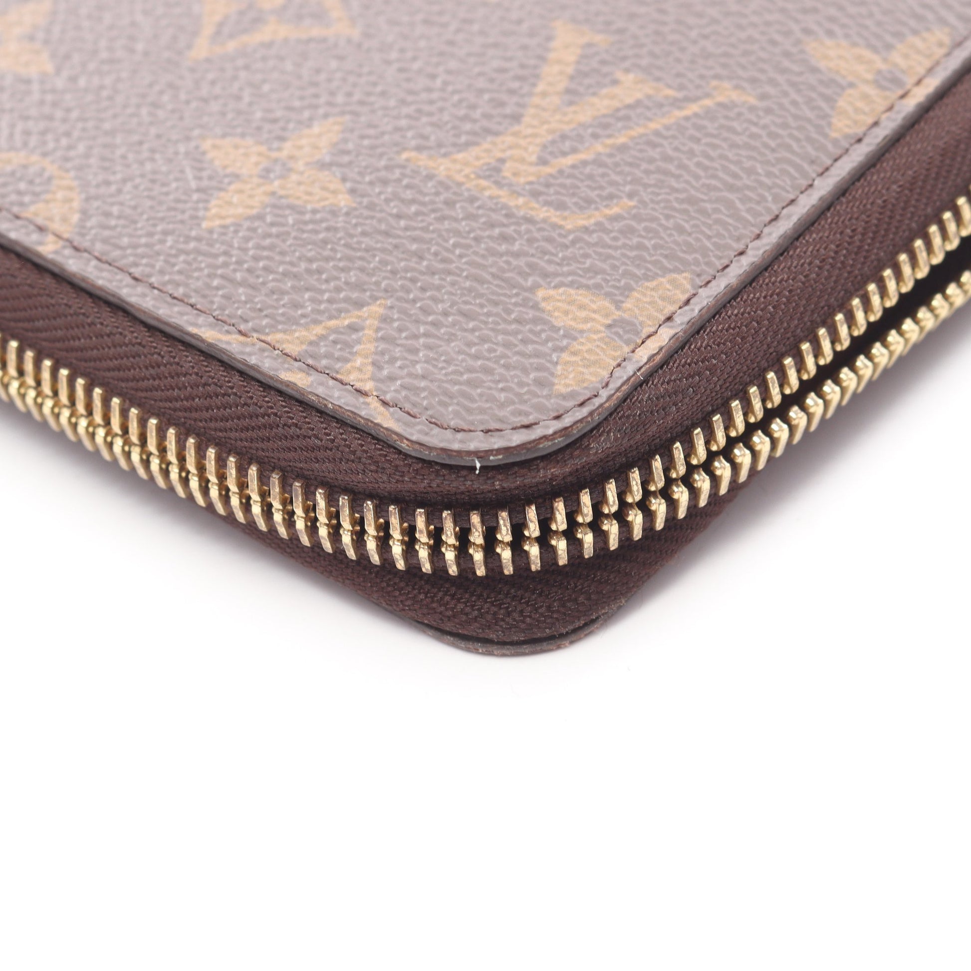 ジッピー オーガナイザー モノグラム ラウンドファスナー長財布 PVC ブラウン ルイヴィトン 財布・小物 LOUIS VUITTON