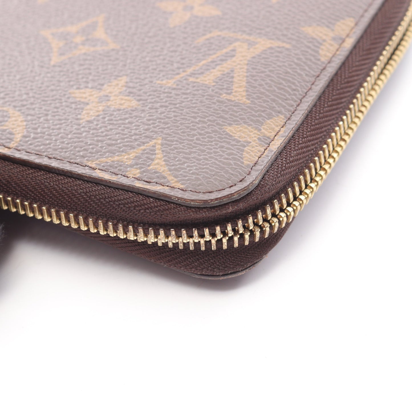 ジッピー オーガナイザー モノグラム ラウンドファスナー長財布 PVC ブラウン ルイヴィトン 財布・小物 LOUIS VUITTON