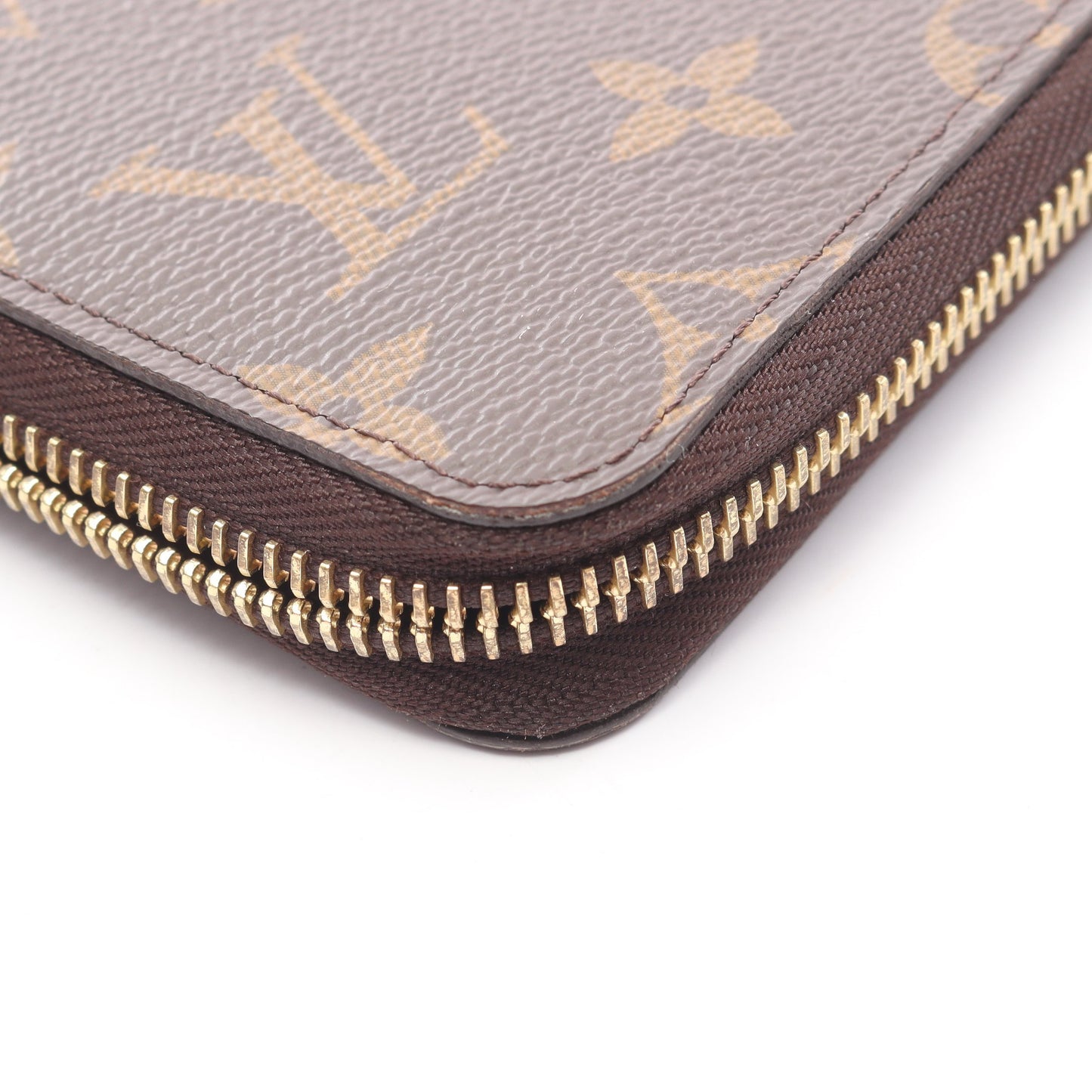 ジッピー オーガナイザー モノグラム ラウンドファスナー長財布 PVC ブラウン ルイヴィトン 財布・小物 LOUIS VUITTON
