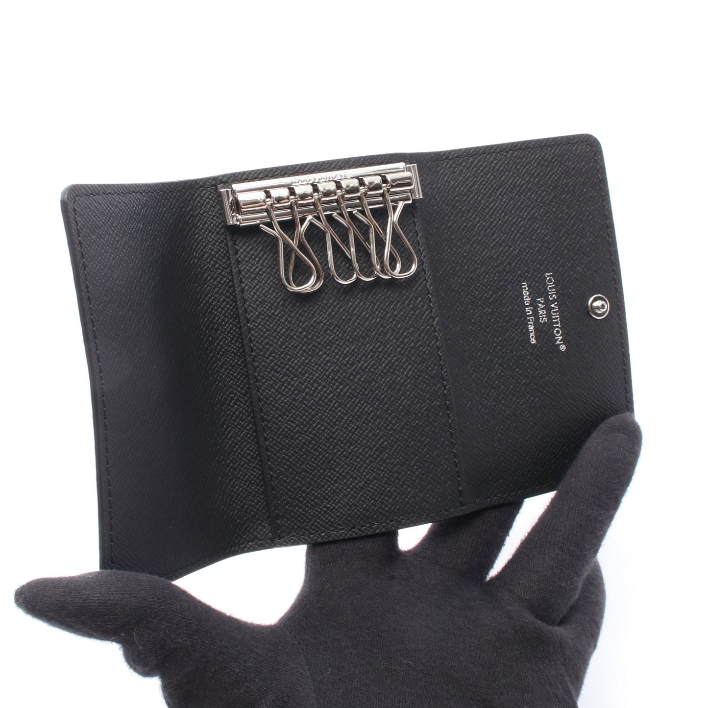 ミュルティクレ6 モノグラムエクリプス 6連 キーケース PVC ブラック ルイヴィトン 財布・小物 LOUIS VUITTON