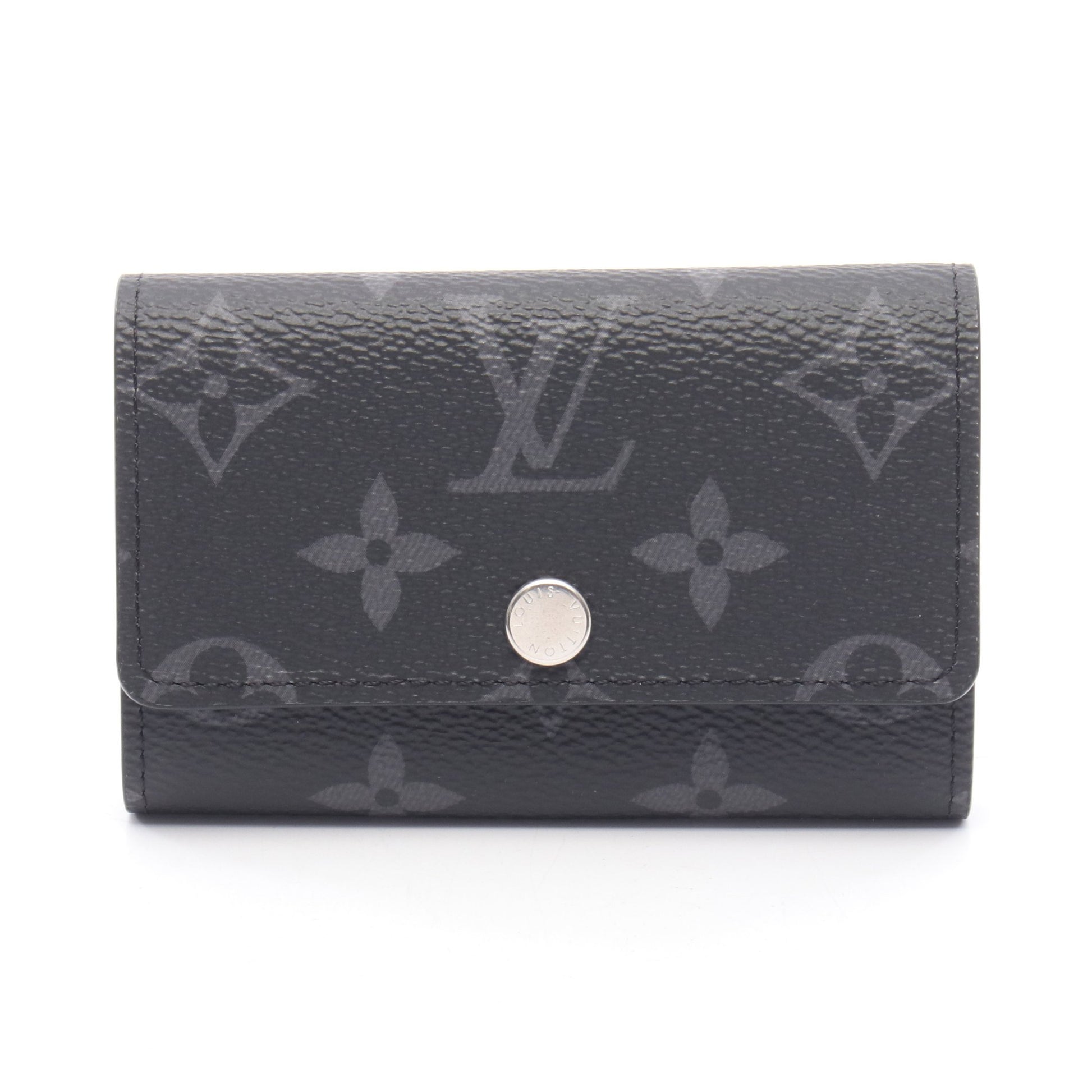 ミュルティクレ6 モノグラムエクリプス 6連 キーケース PVC ブラック ルイヴィトン 財布・小物 LOUIS VUITTON