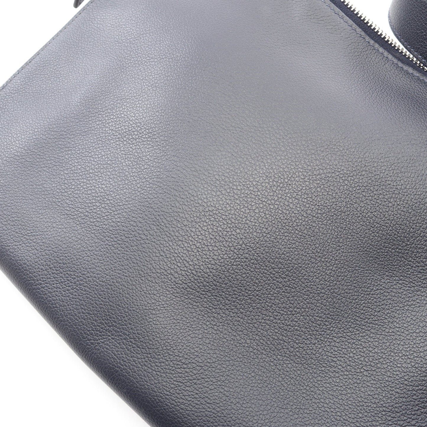 ウルトラプラGM ブルーニュイ ショルダーバッグ エバーカラー ネイビー シルバー金具 Y刻印 エルメス バッグ HERMES